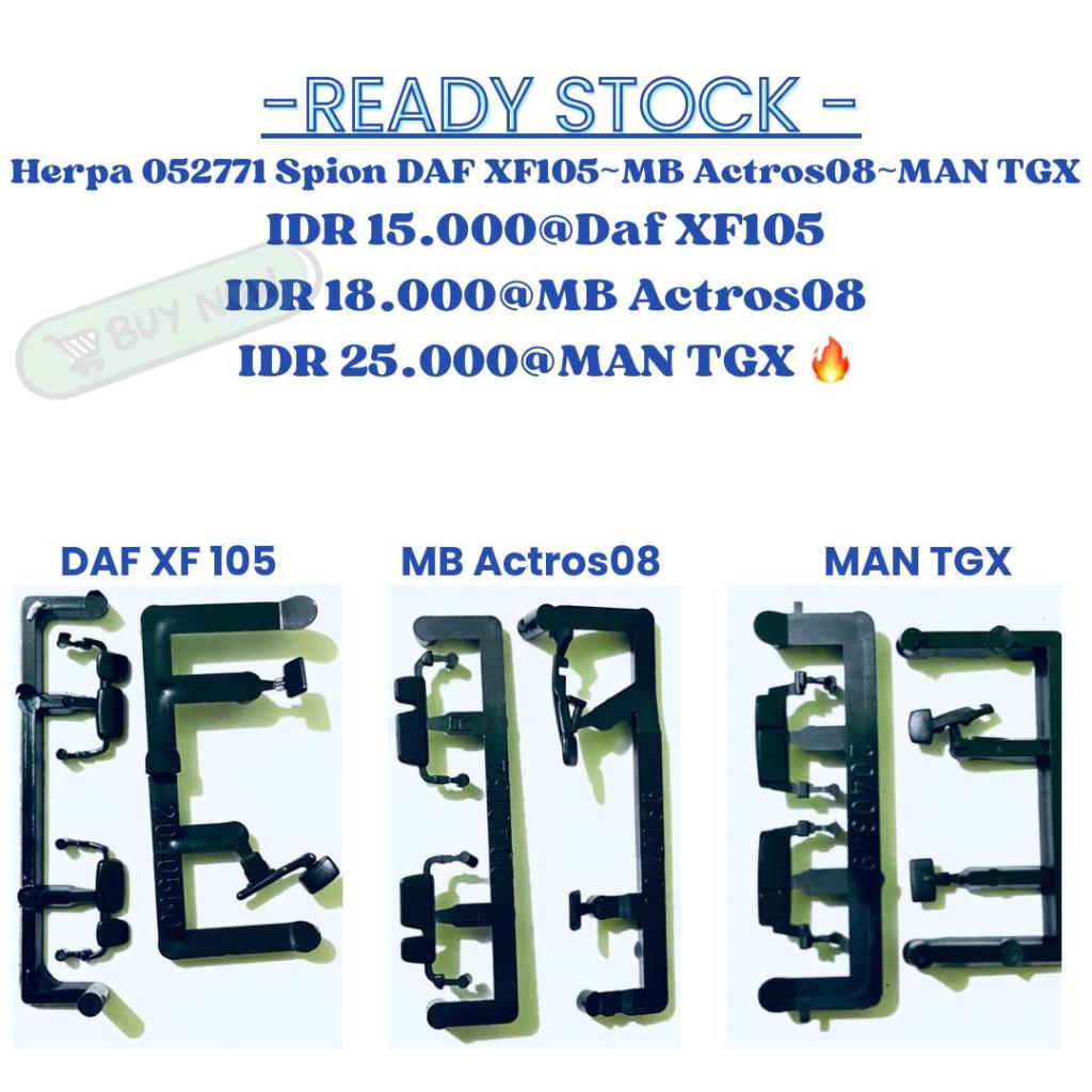 Herpa 052771 Spion DAF XF105, MB Actros 08, MAN TGX. 1:87 HO