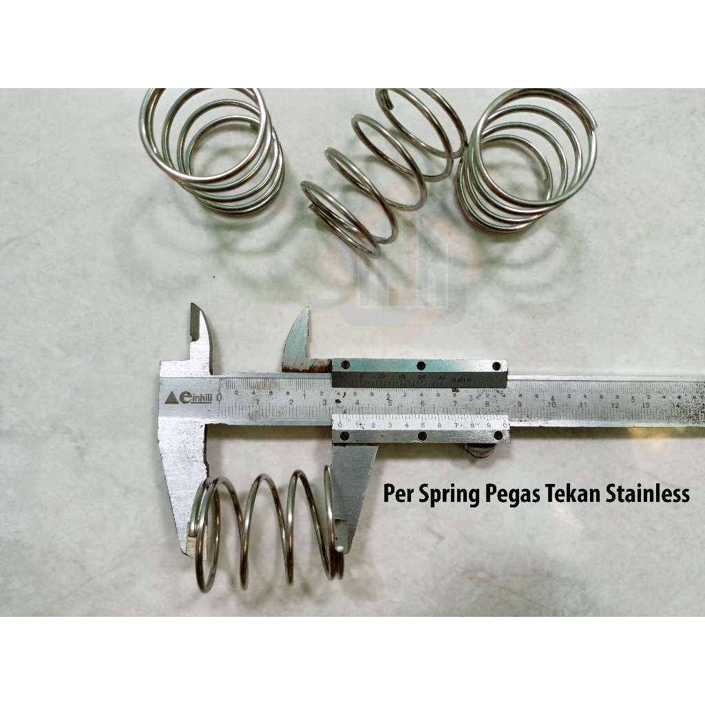 Per Spring Pegas Tekan Stainless