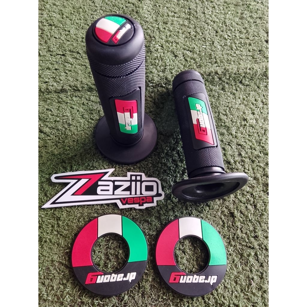 Handgrip Grip model bendera vespa classic vespa matic motor bebek matic dan sport