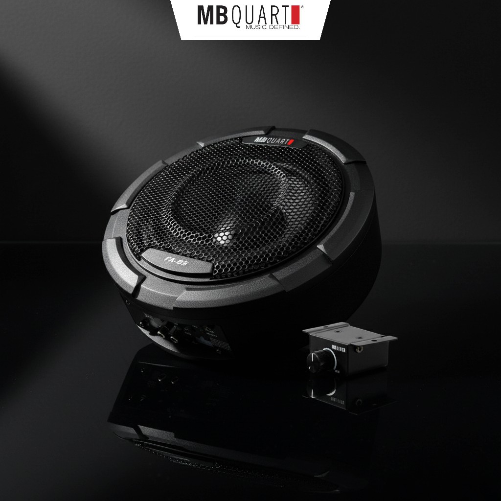 MB QUART FA-8S : Subwoofer Aktif 8 Inch (Spare Tire/Trunk) - 300W RMS / 600W Peak - Formula Series
