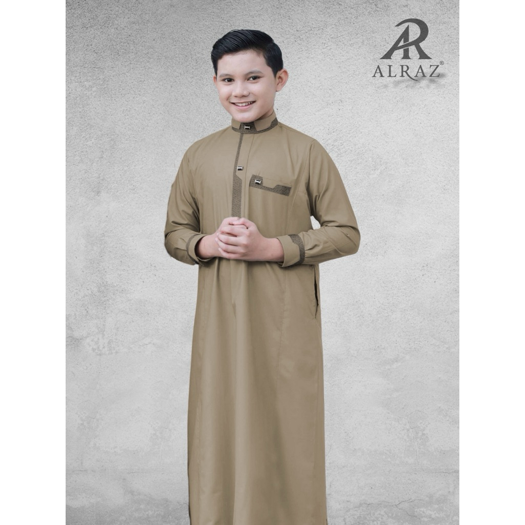 ALRAZ Thobe Kids Lengan Panjang Akhmim 856