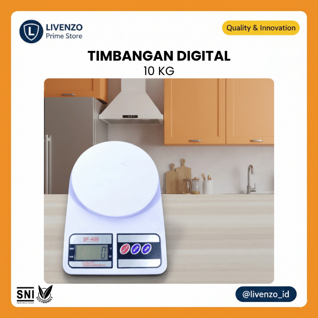 PROMO TIMBANGAN DIGITAL SF400 TIMBANGAN DAPUR DIGITAL 10KG / TIMBANGAN KUE DIGITAL SF400