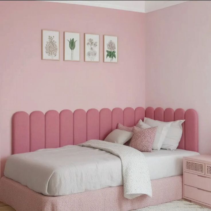 Headboard Dinding Panel Premium | Sandaran Tempel Kasur Busa Tebal