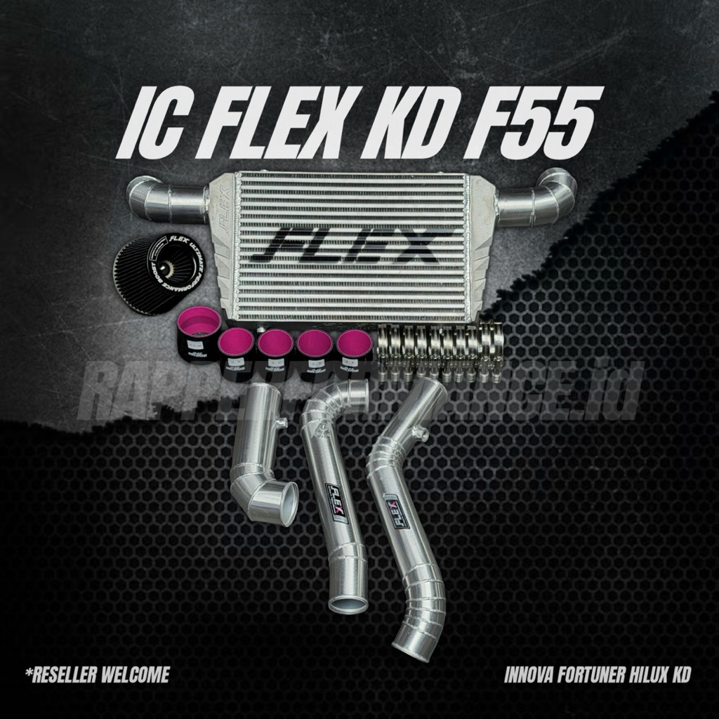 Flex Intercooler Kit Fortuner Hilux KD Turbo Atas