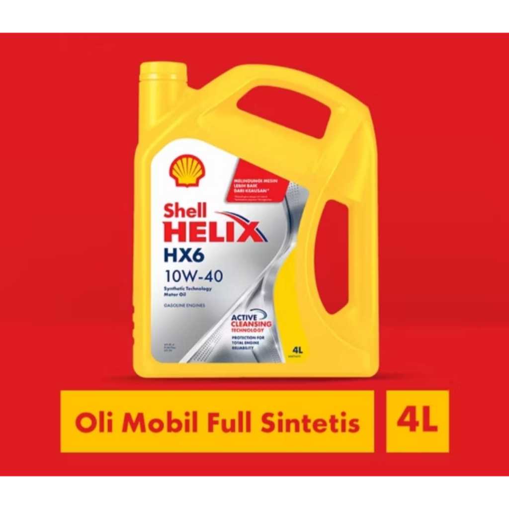 SHELL HELIX 10W40 Oli Mesin HX6 SAE 10W-40