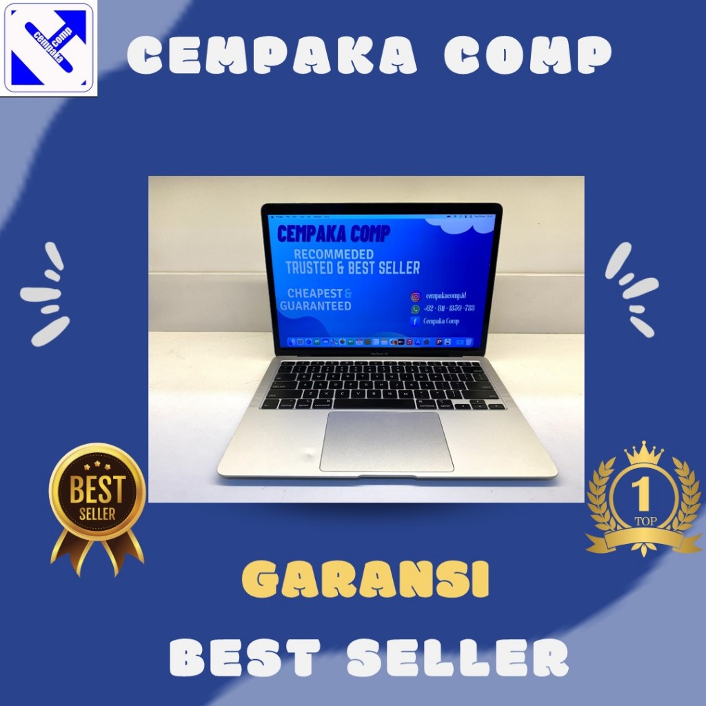 MacBook Air Retina 13 2020 Core i5 8GB 256GB Garansi