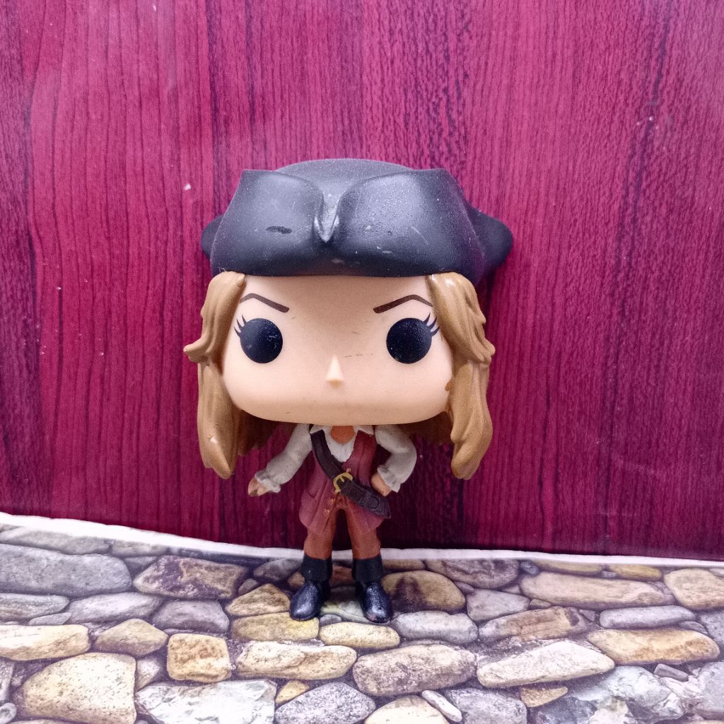 Action Figure Funko Pop Elizabeth Swann Pirates of the Caribbean Loose 2016 - Figure Bajak Laut Disn