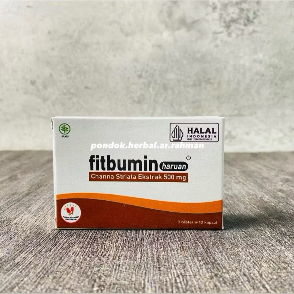 FITBUMIN HARUAN (SUPLEMEN TINGGI ALBUMIN UNTUK MEMPERCEPAT PENYEMBUHAN LUKA )