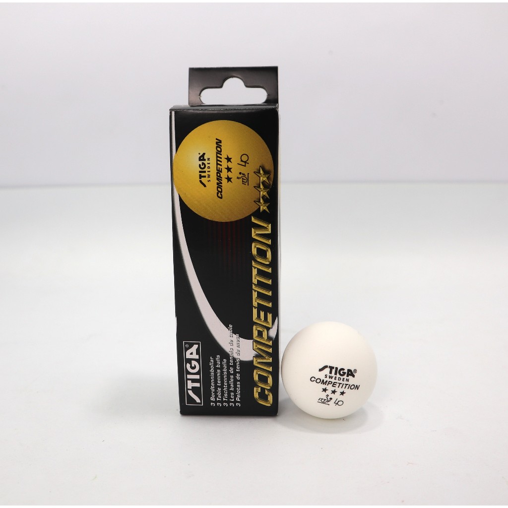 Bola Ping Pong  STIGA / Tenis Meja STIGA Competition Original