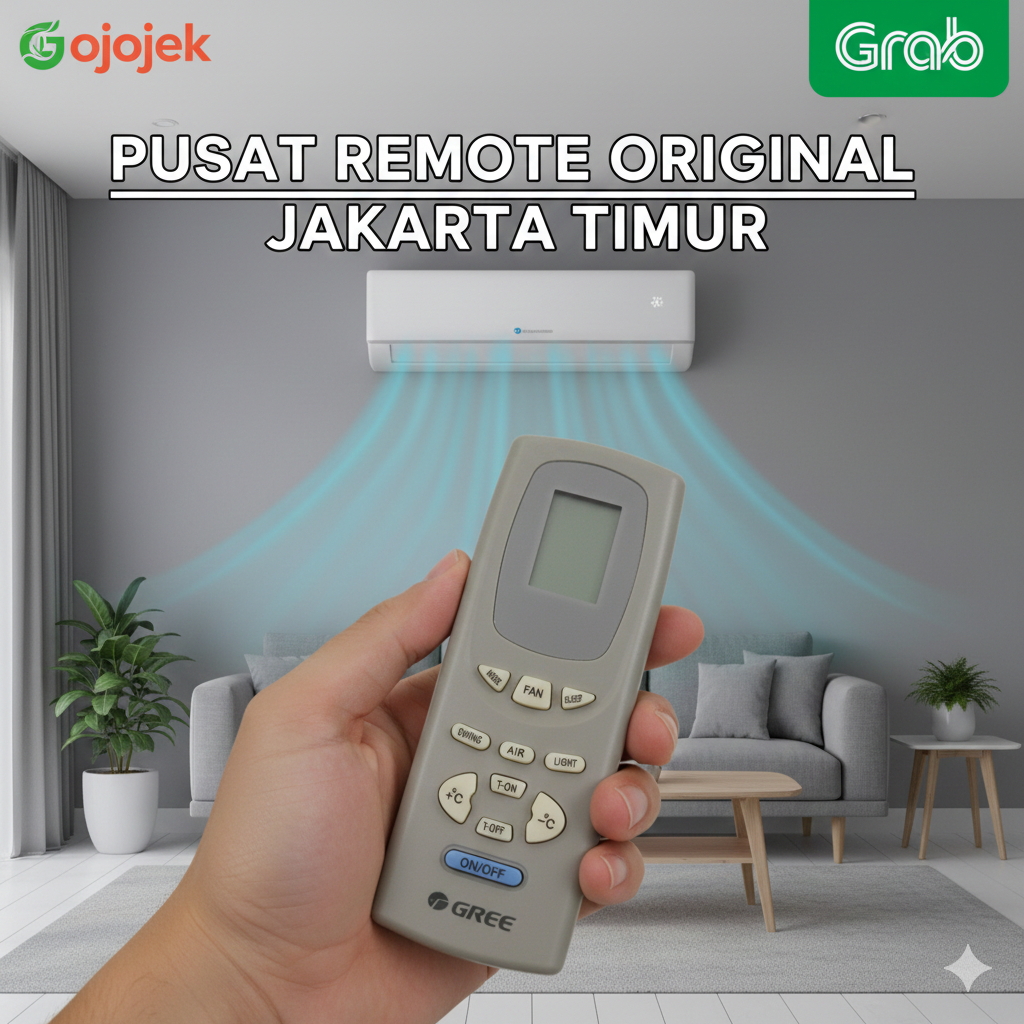 REMOTE REMOT AC AKIRA GREE Y512F SEPERTI ORIGINAL