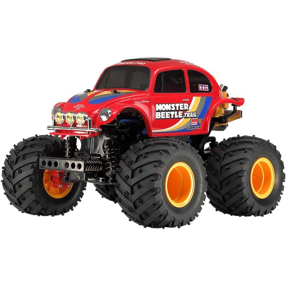 Tamiya 58672 RC Monster Beetle Trail 4x4 Kit, with Gf-01TR Chassis