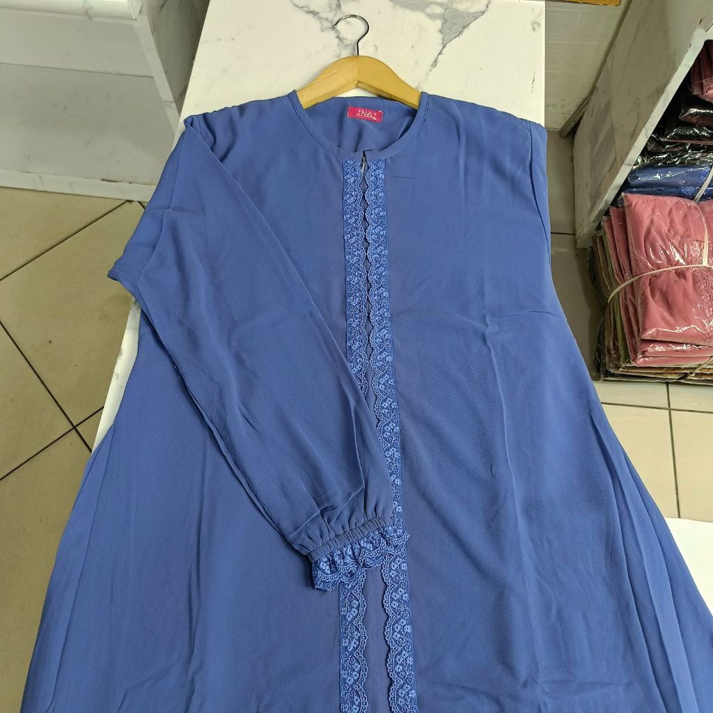 GAMIS ZAHRA /GAMIS CERUTI PREMIUM/MIX RENDA TILE/GAMIS PESTA/FREE HIJAB/