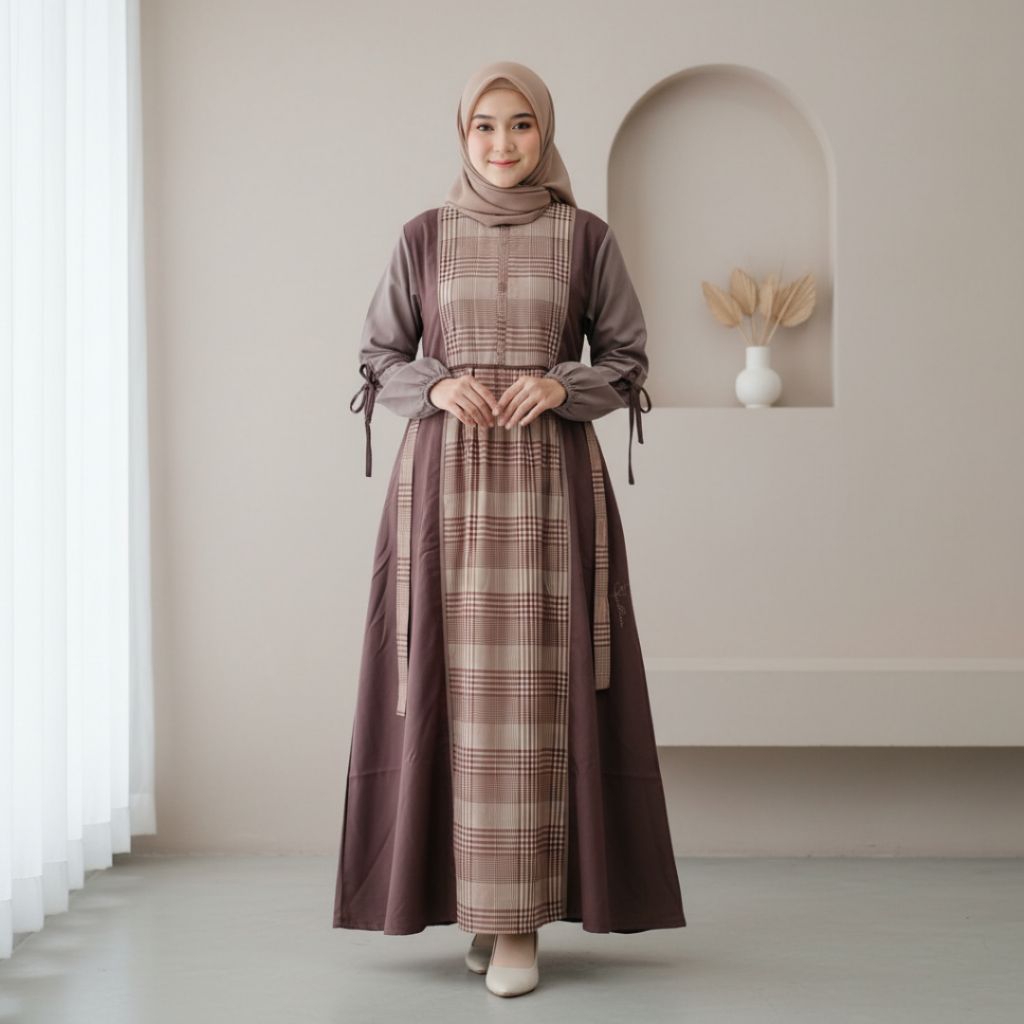 [ORI] GAMIS SHABRINA Terbaru Murah Branded 100% ORIGINAL dan HIGH QUALITY