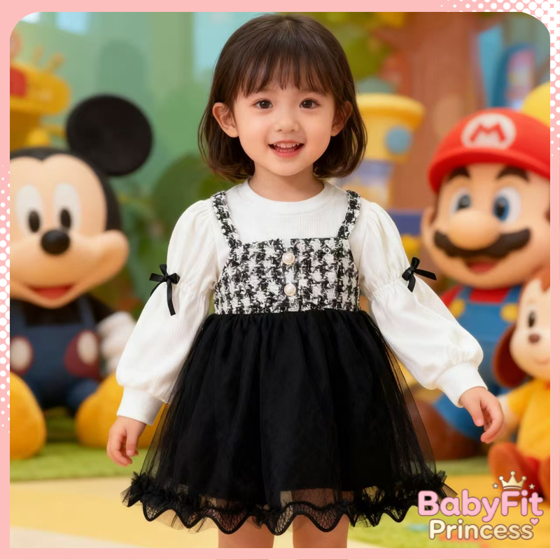 Dress princess baju frozen anak perempuan 6Bulan - 5Tahun daster anak perempuan baju anak import per