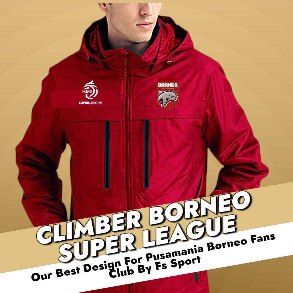 Jaket Climber Pusamania Borneo FC Samarinda