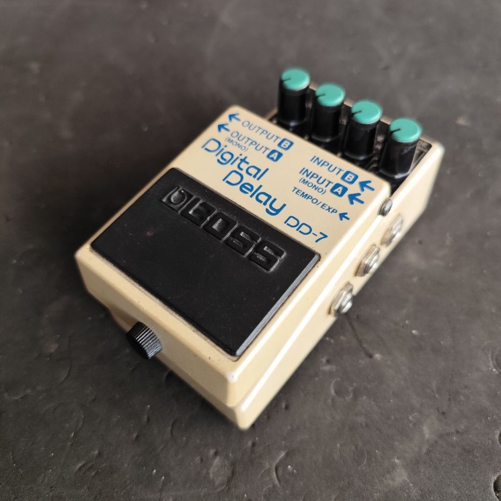 Boss DD 7 Digital delay, Efek Gitar, Looper, not Boss DD 3, DD 20