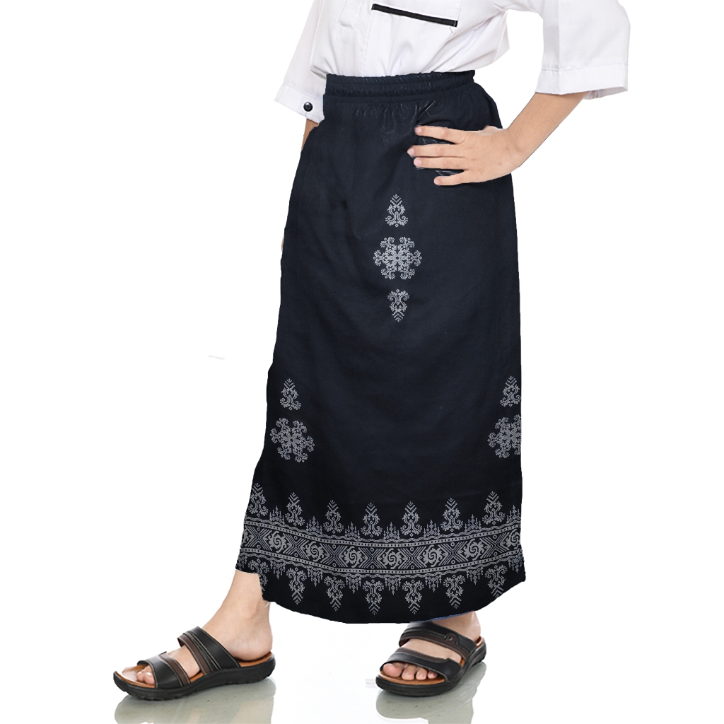 Elnaffa-Sarung Celana Instan Anak Usia 2-8 Tahun, Sarung Celana Anak Motif Batik SC28-3