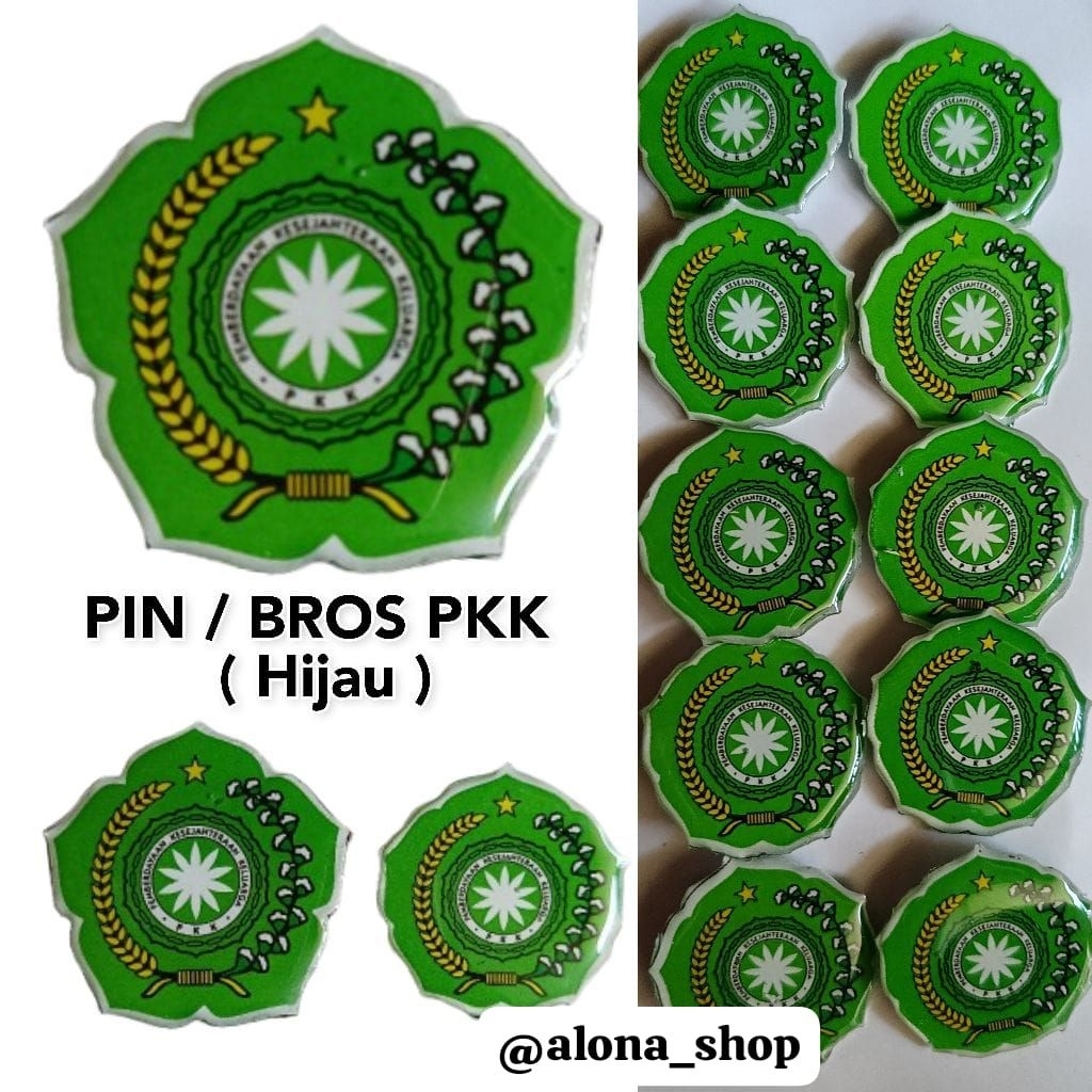 PIN / BROS PKK ( HIJAU )