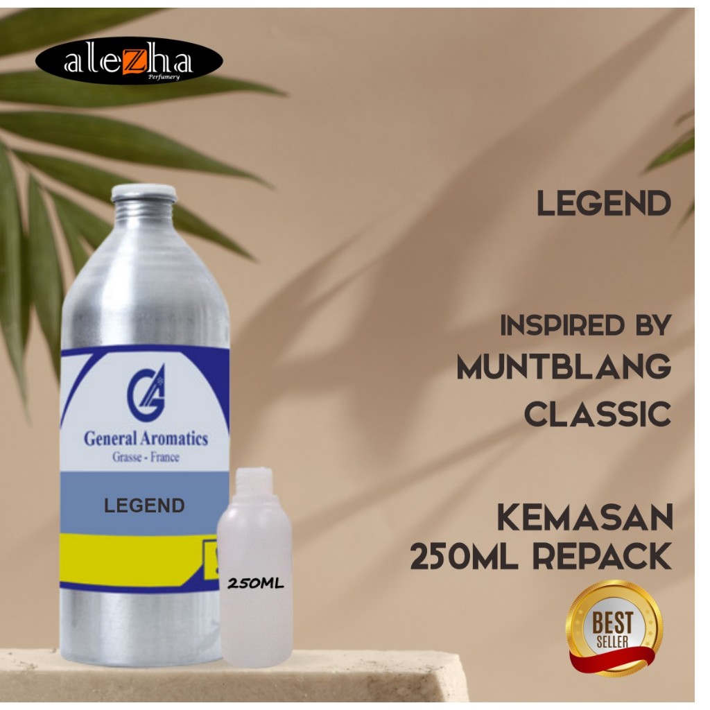 Bibit Parfum Murni LEGEND | GENERAL AROMATICS 250ml