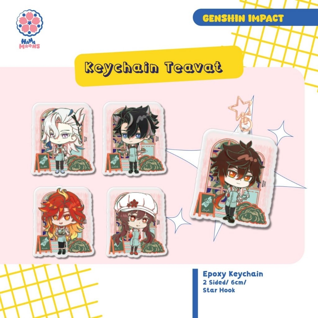 Keychain Teavat Genshin