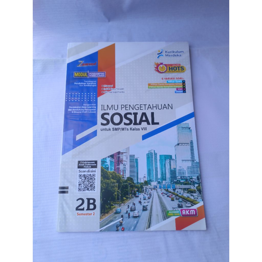 LKS SMP/MTS ILMU PENGETAHUAN SOSIAL/IPS KELAS 8 SEMESTER 2 KURIKULUM MERDEKA