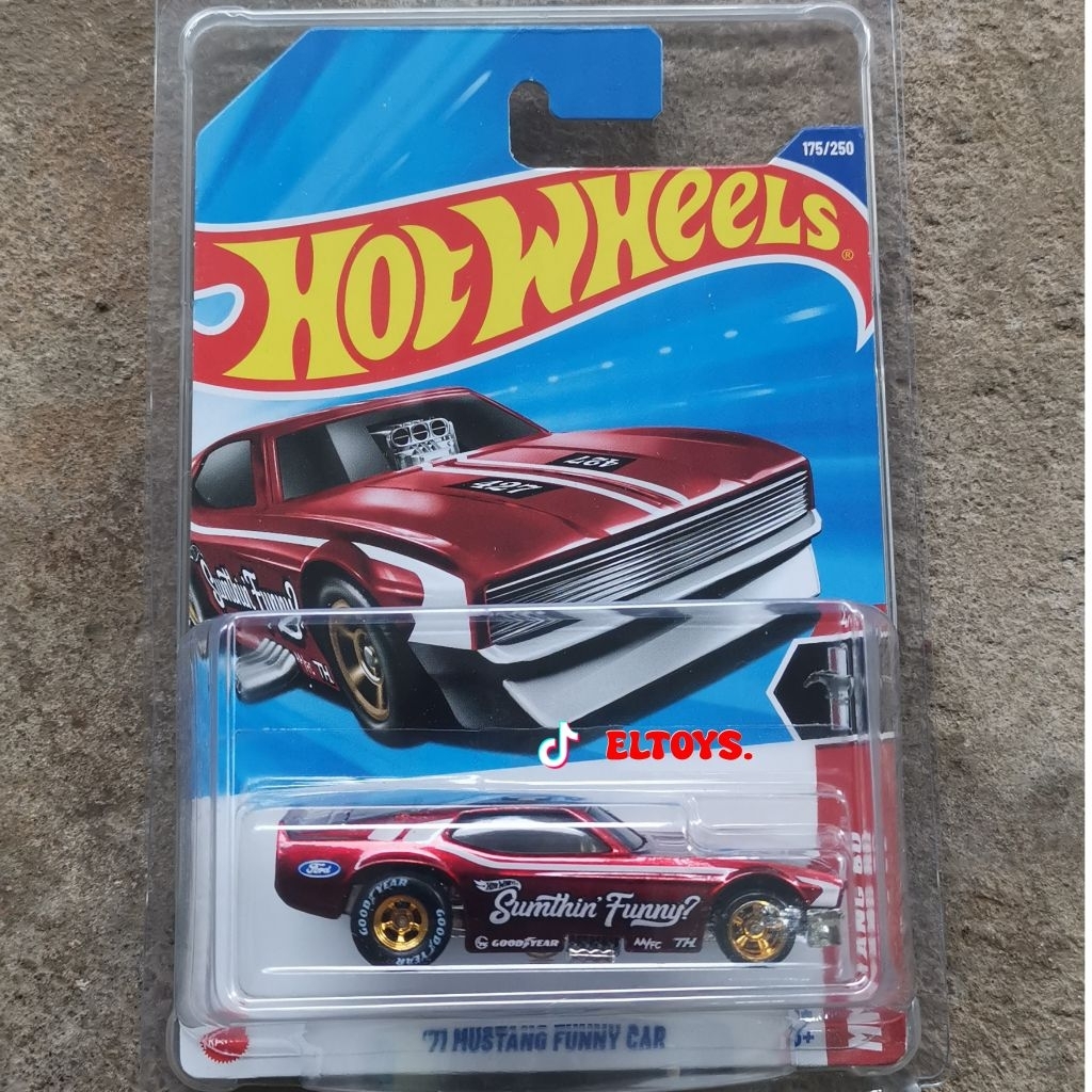 hotwheels super treasure hunt Mustang funny car