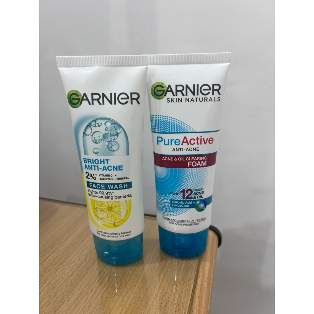 Garnier Anti acne Foam& Face Wash Series
