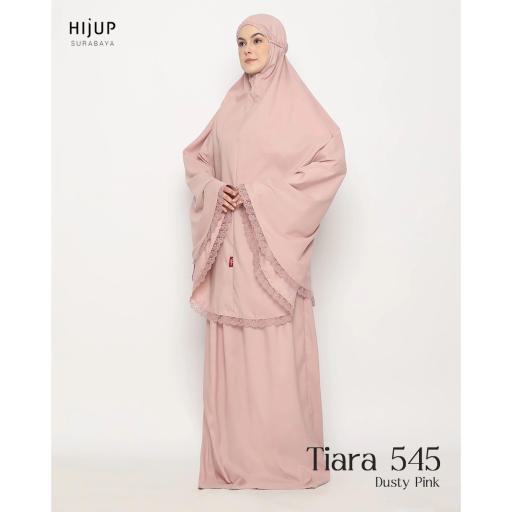 TATUIS Tiara 545 Mukena Wanita Dewasa Prayer Set Bahan Polycotton Polos Elegan