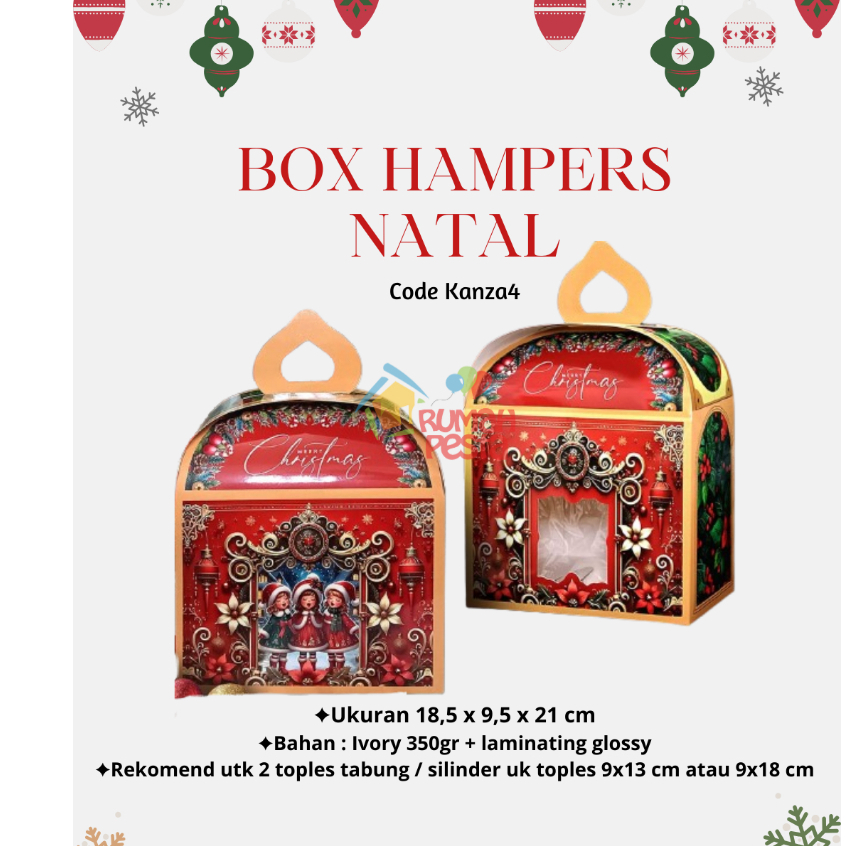BOX HAMPERS NATAL / DUS NATAL KANZA4