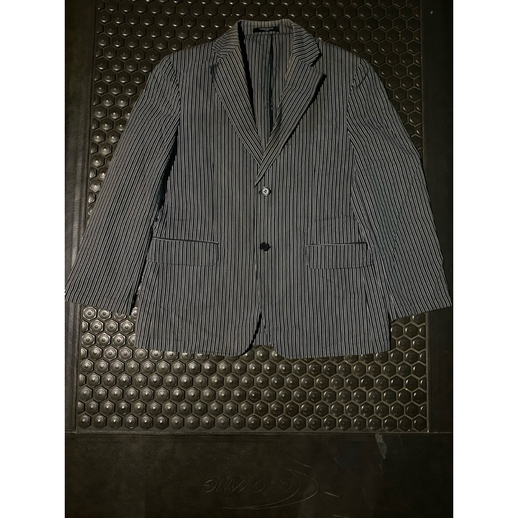 BLAZER JAS DENIM JEANS LUXURY PIERRE BALMAIN SALUR MEWAH BRANDED