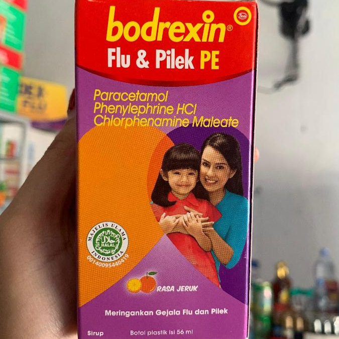 Bodrexin Flu Dan Pilek PE Sirup 56 ml