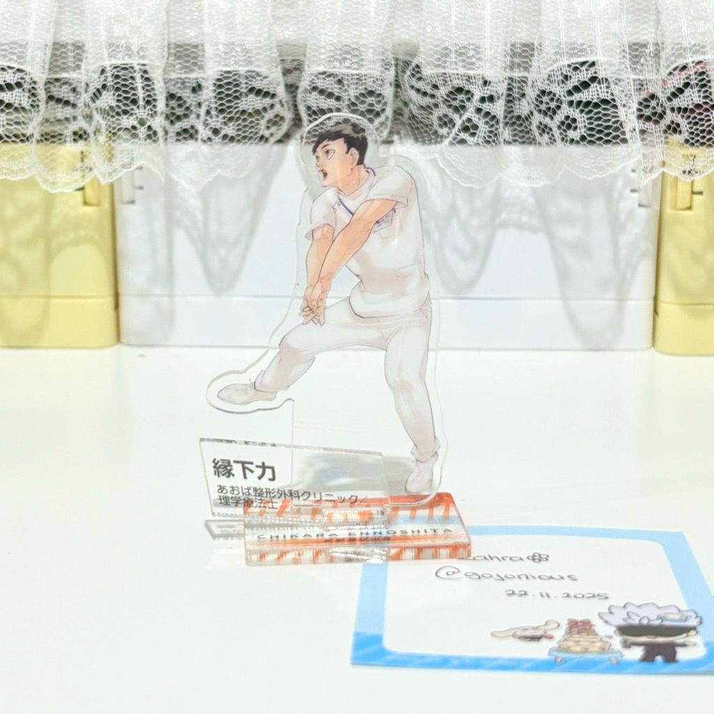 [OFFICIAL MERCH] Haikyuu Chronicles 10th Anniversary Acrylic Standee Ennoshita HQ