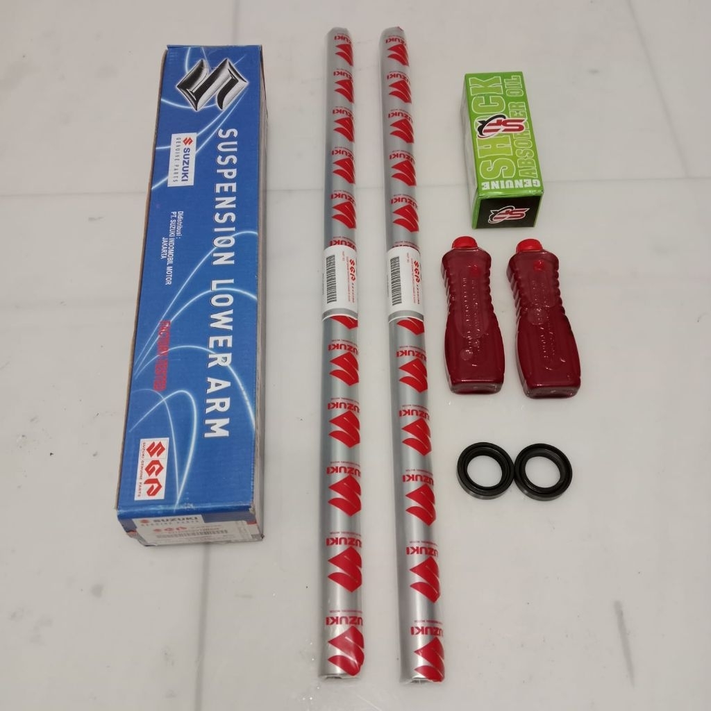 As shock depan only+oli+seal sepasang thunder 125 thunder 2008 shock thunder