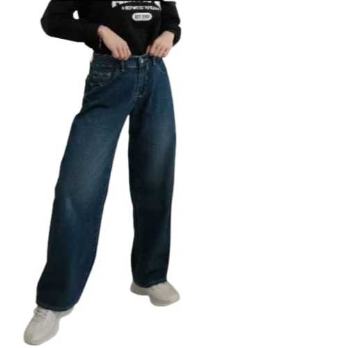 Celana Kulot Jeans Amgelina Rilley Wanita Dewasa - RITA