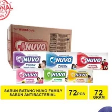 Sabun Nuvo 1 dus isi 72pcs