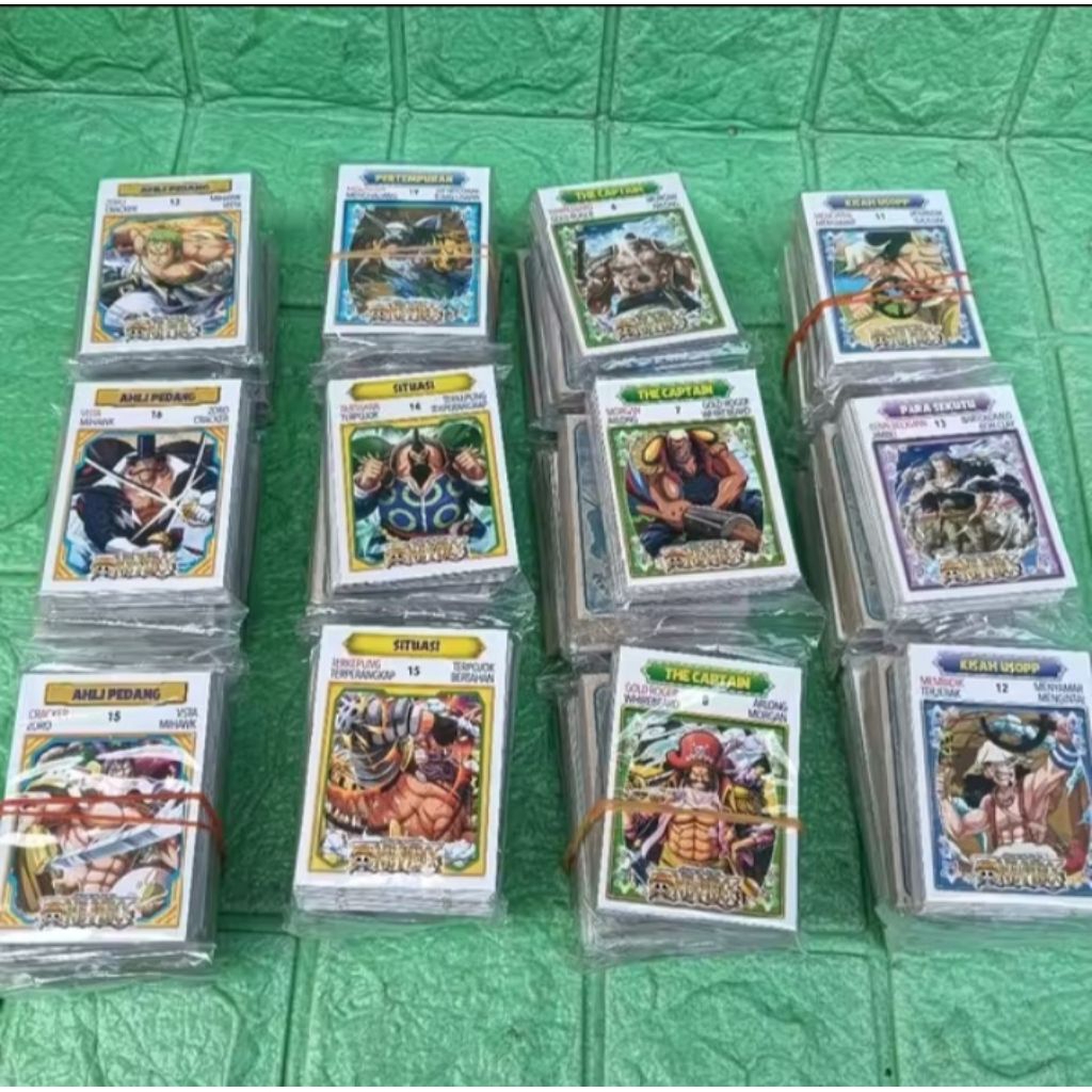 mainan anak kartu kwartet jumbo isi 384 pcs