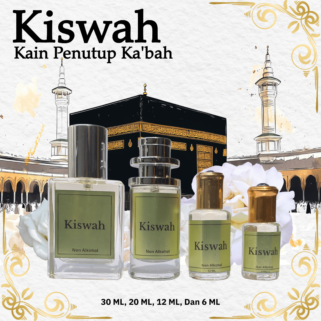 Parfum Kiswah Ka'bah Minyak Wangi Sholat Non Alkohol Parfume Ibadah Arab