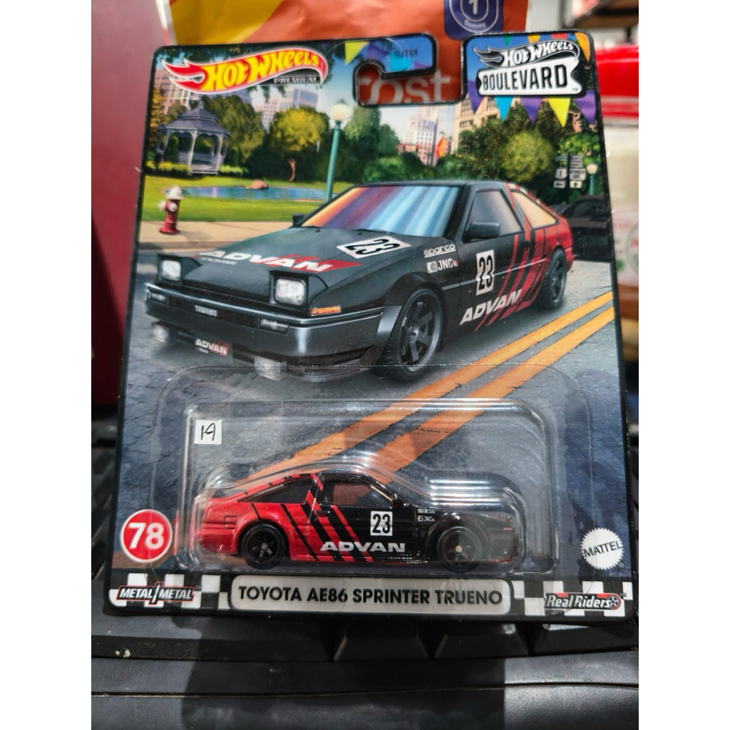Hot wheels Toyota ae86 advan