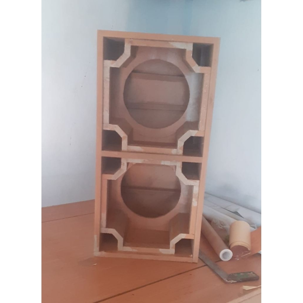 box speaker planar 12inch double mentahan