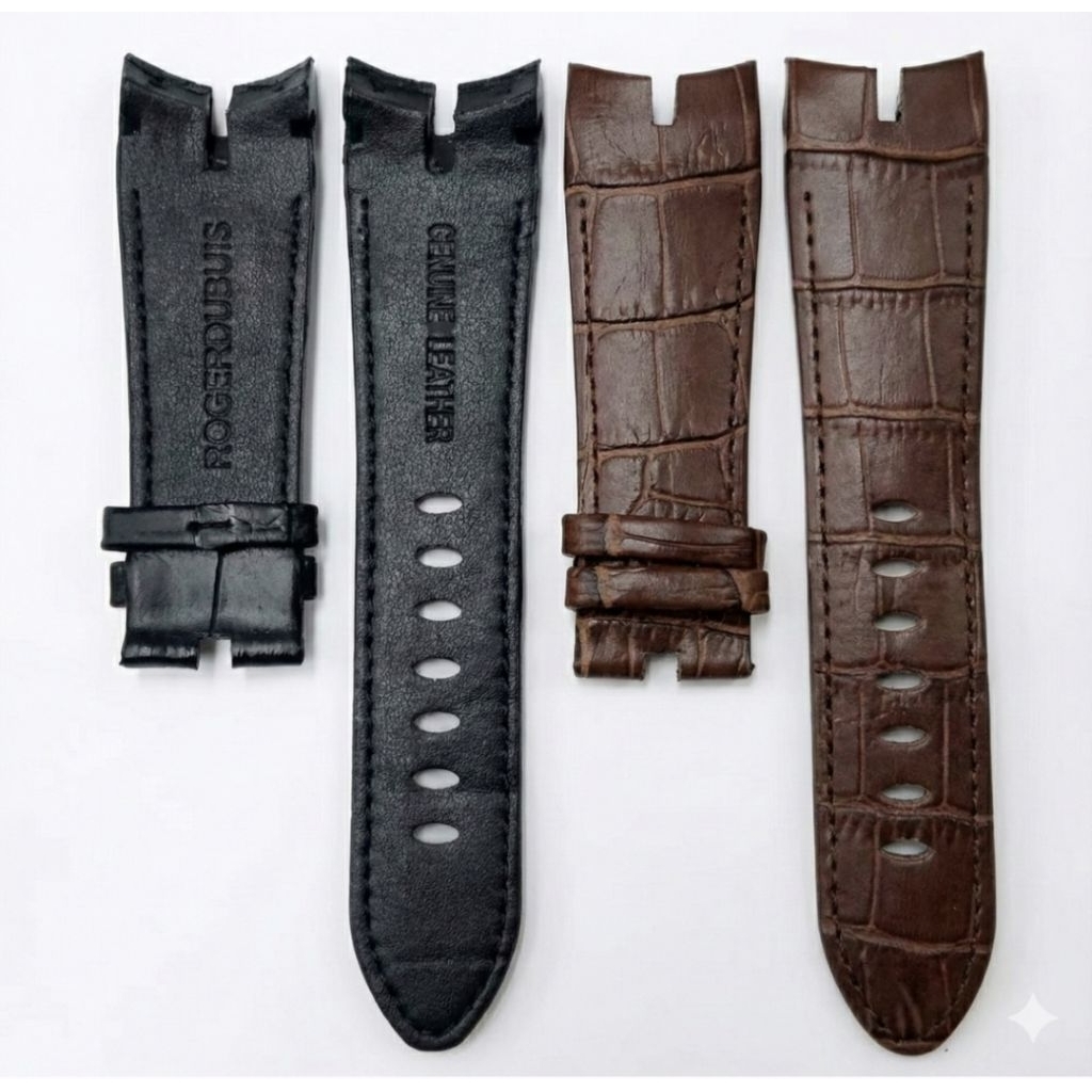 Strap Tali Jam Tangan kulit Roger Dubuis Excalibur