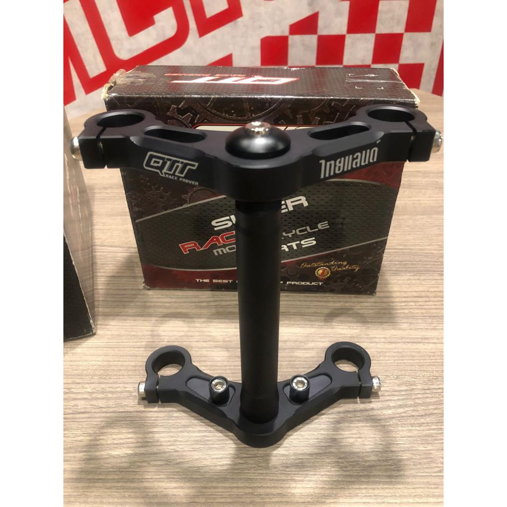 Segitiga Drag QTT Jupiter Z Mio Ninja Satria F150 FU Twotone Silver Hitam Gold