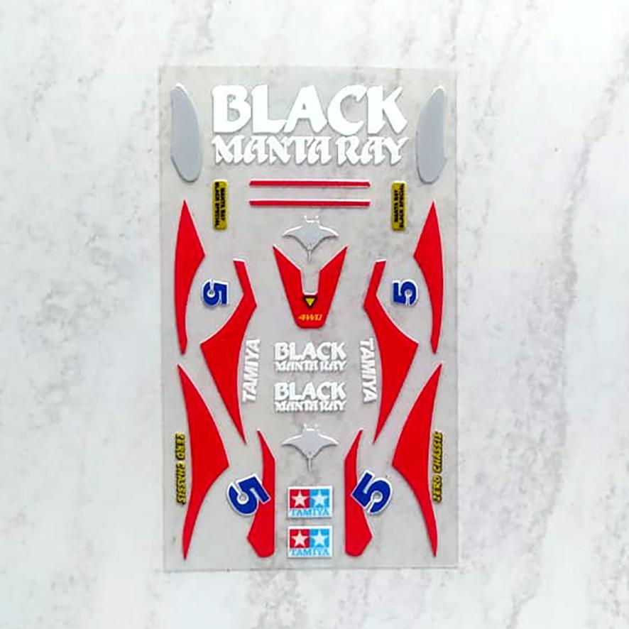 Stiker DTF UV - Mini 4WD - Black Manta Ray