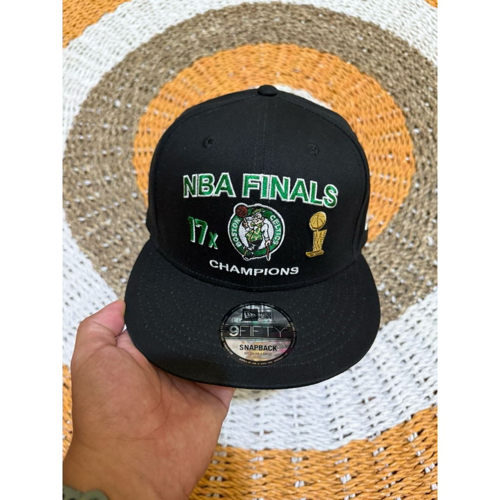 Topi New Era X NBA Boston Celtics Champions