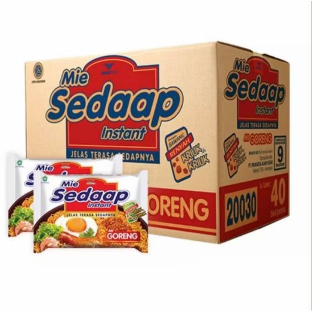 MIE SEDAP GORENG 1 KARTON JATIM