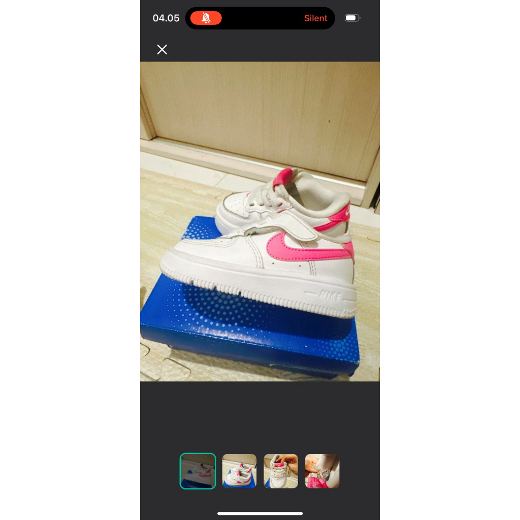 sepatu nike anak pink