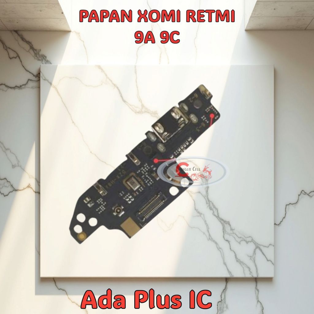 FLEXIBEL PAPAN XOMI RETMI 9A 9C KONEKTOR CAS CHARGER MIC ORI