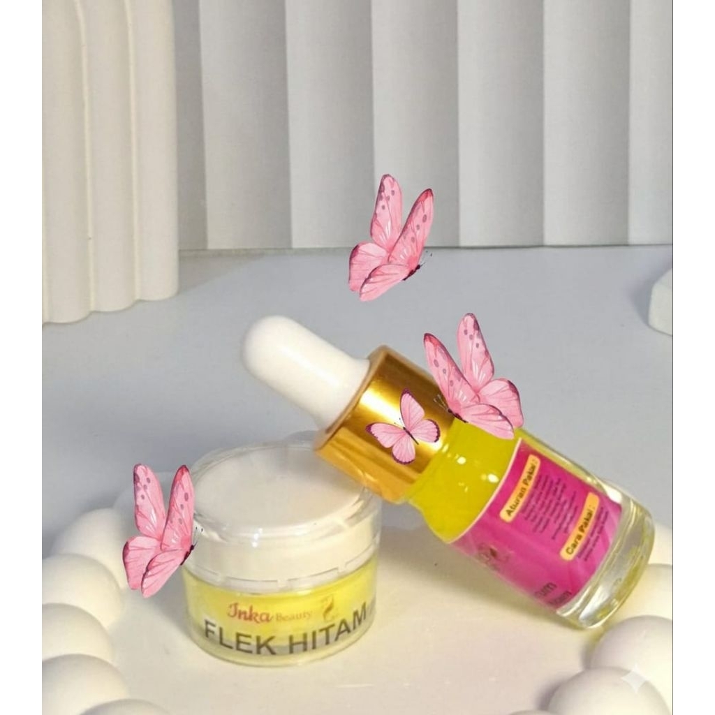 serum & salep flek hitam membandel atasi flek,bekas jerawat dan noda hitam susah hilang