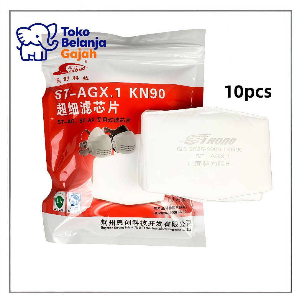 ST-AGX KN90REFFIL MASKER KIMIA / MASKER DEBU / REFFIL MASKER STRONG