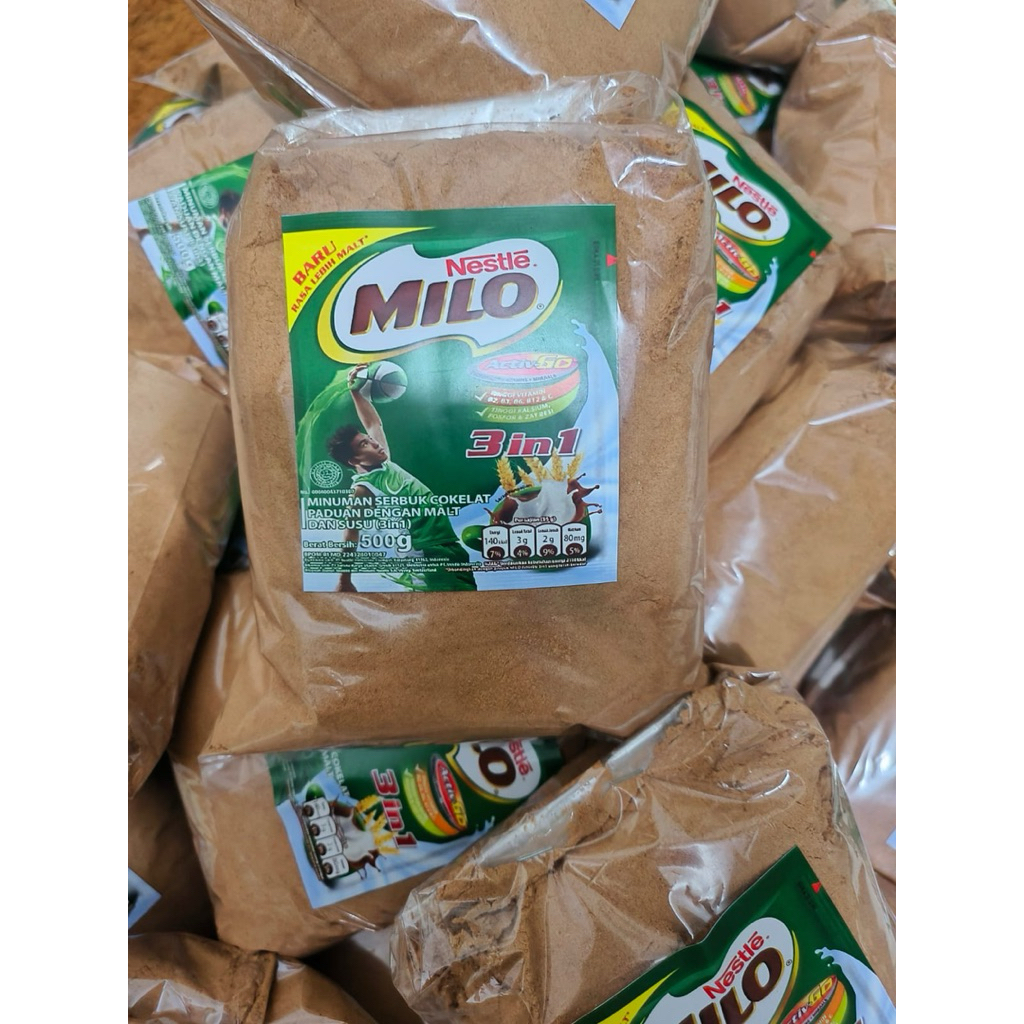 500Gram Milo Minuman Susu Bubuk Coklat 500Gram