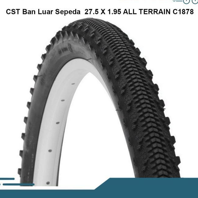 Cst Tire Ban Luar Sepeda Mtb All Terrain 27.5 X 1.95 Nylon